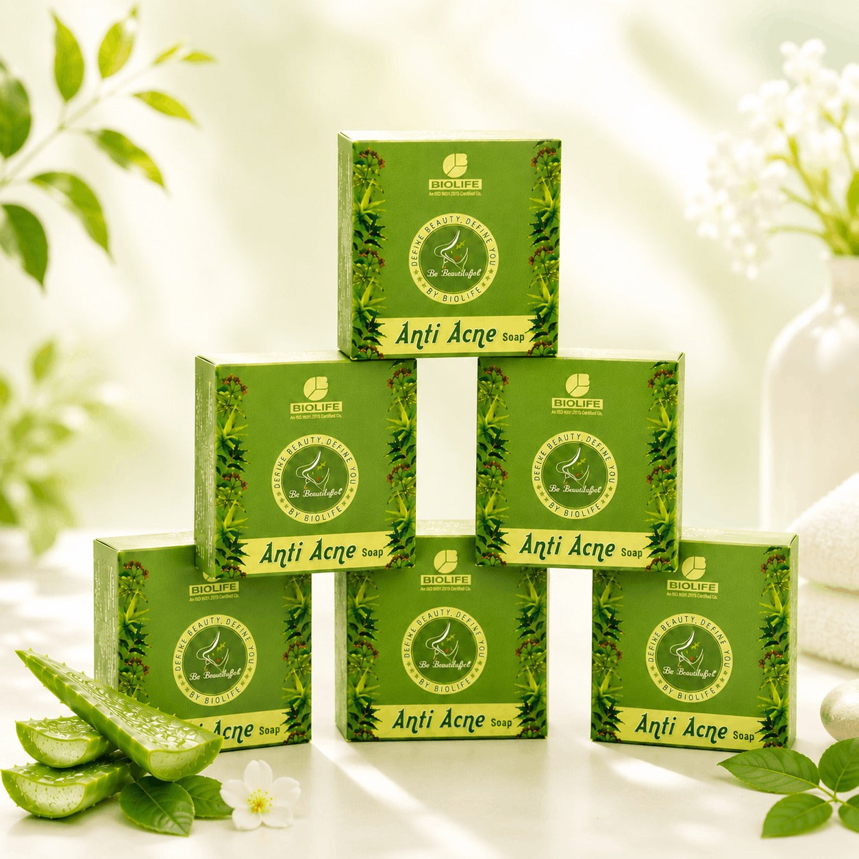 ANTI ACNE SOAP | Fights acne and blemishes 75GM