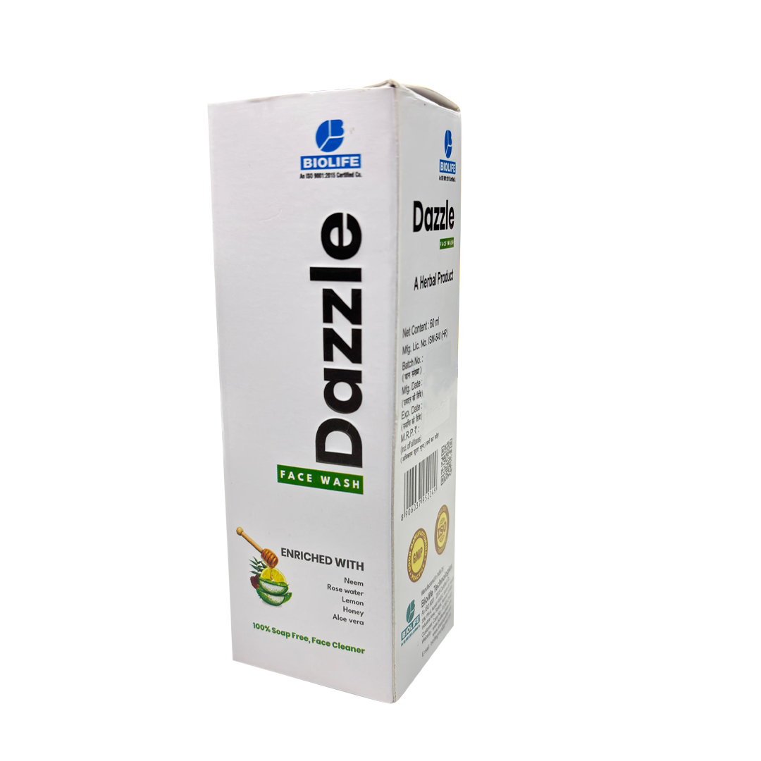 DAZZLE HERBAL FACE WASH 60ML