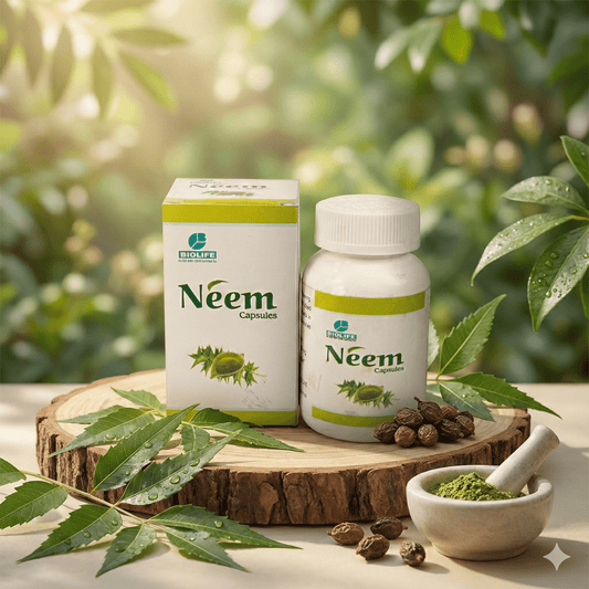 NEEM CAPSULES| Improve Skin Health and Complexion (1x60)