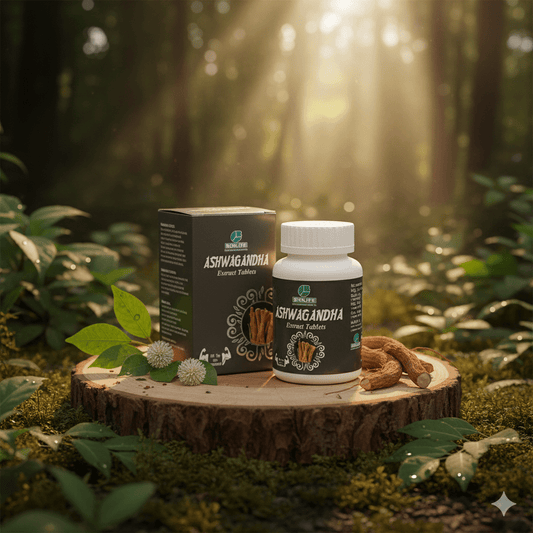 ASHWAGANDHA EXT.TABLETS| Useful for Mental Well-being, Vitality & Immunity (1x60)