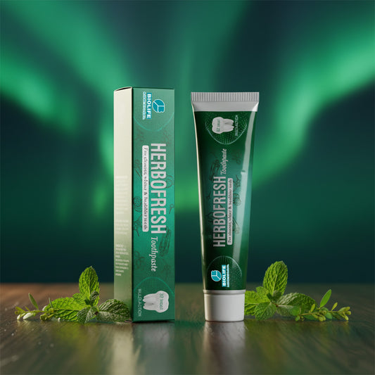HERBOFRESH TOOTHPASTE | For Cleaner, Whiter & Healthier Teeth 100GM