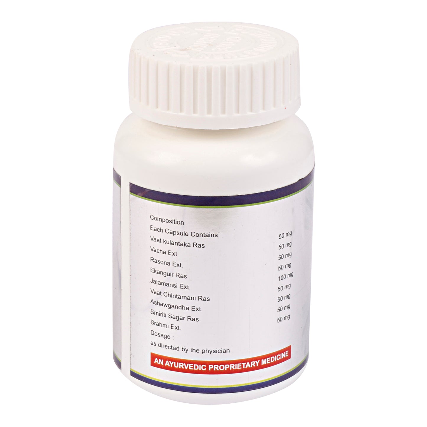 NEURO HERBS CAPSULES | Brain & Nerve Tonic(1x60)