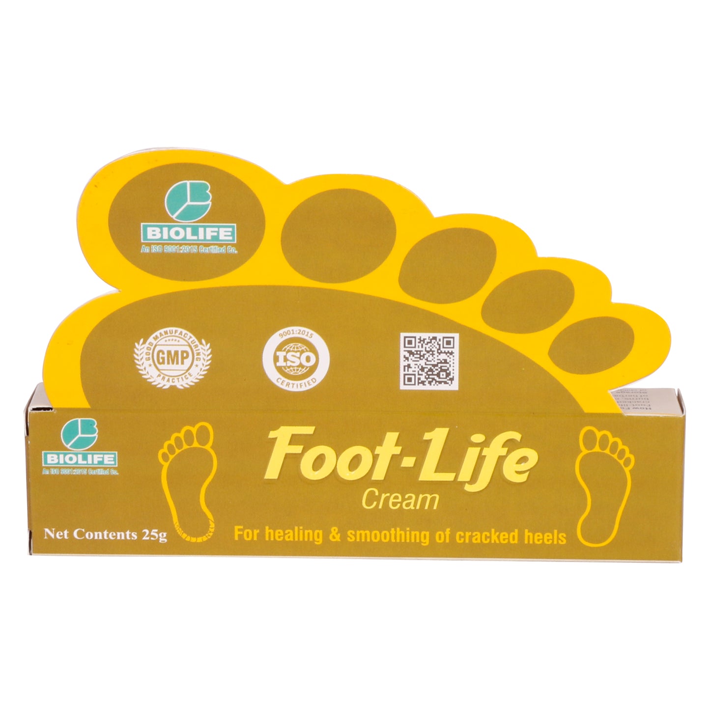 FOOTLIFE CREAM | Treatment and prevention of cracked heels 25GM