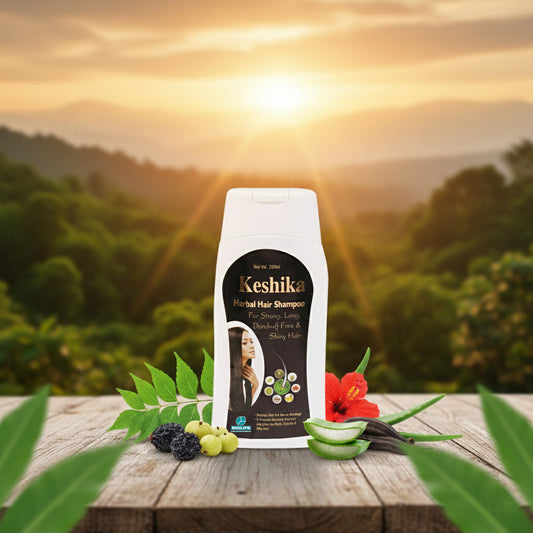 KESHIKA SHAMPOO | For strong, long, dandruff-free, and shiny hairs 200ML