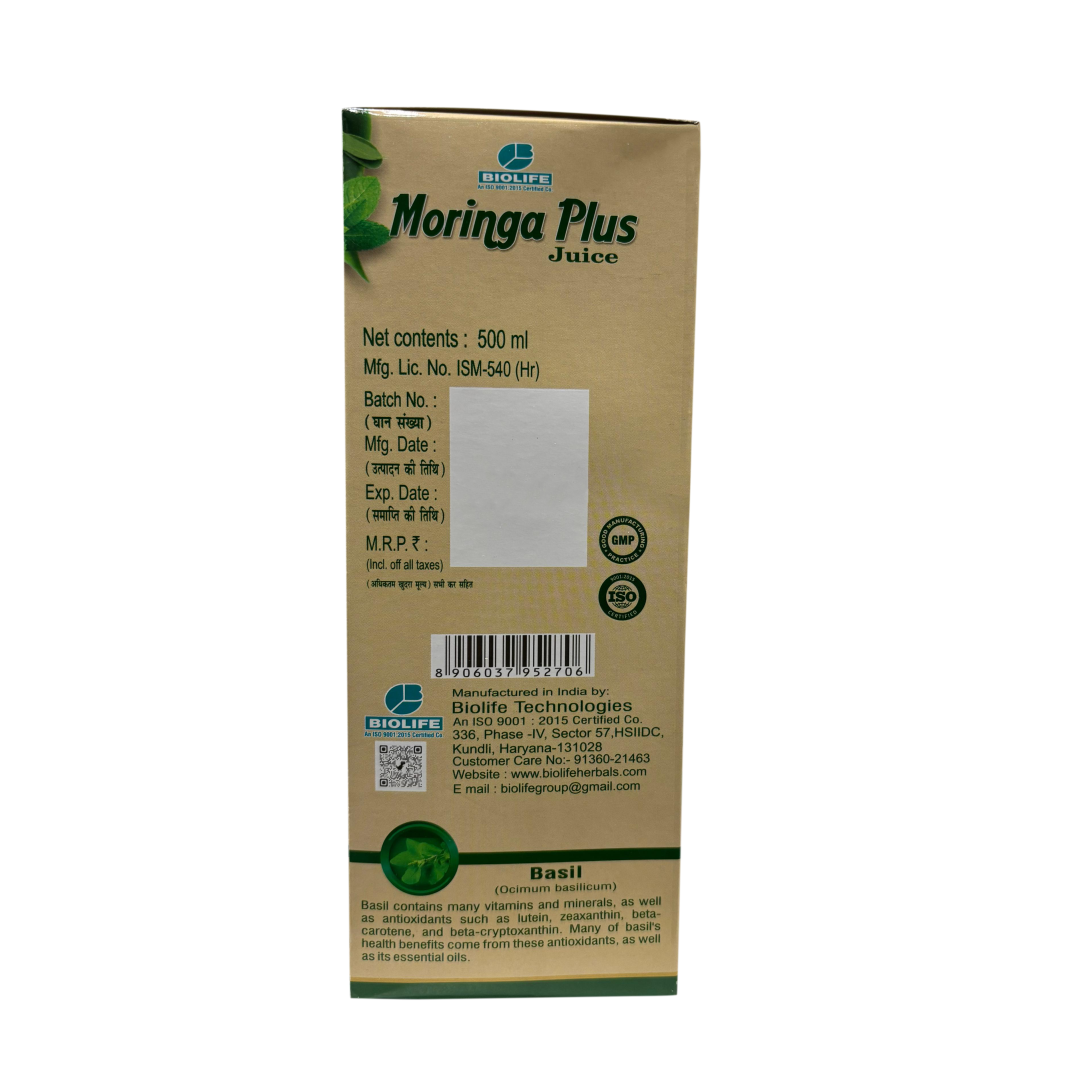 MORINGA PLUS JUICE 500ML
