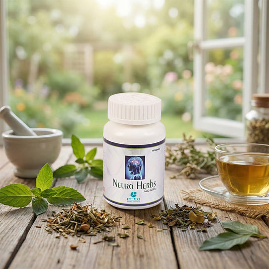 NEURO HERBS CAPSULES | Brain & Nerve Tonic(1x60)