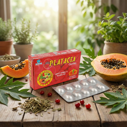 PLATACIA CAPSULES | HELPS IN PLATELET COUNTS (3X10)