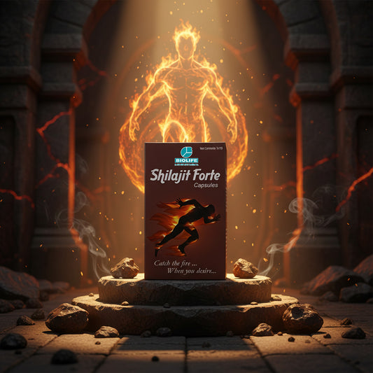 SHILAJIT FORTE CAPULES | Enhance vitality, strength & energy 1x10x10