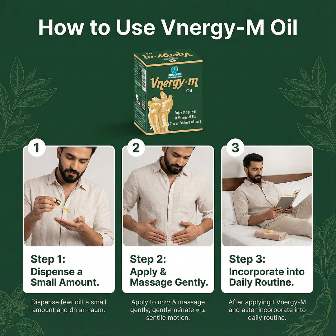VNERGY-M OIL | Enhance vigor and vitality 10ML ET