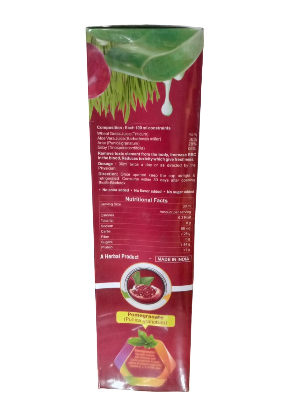 BIODETOX JUICE 700ML