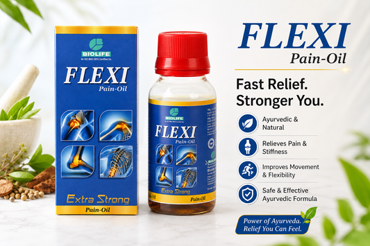 FLEXI Pain Oil: Herbal Care for Everyday Joint & Muscle Comfort