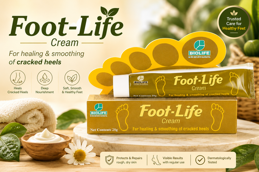 FOOT LIFE Ayurvedic Foot Care Cream – Give Your Feet the Care They Need