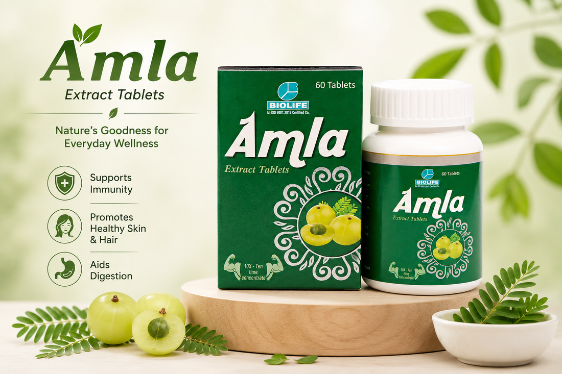 Amla Extract Tablets: A Simple Way to Take Care of Your Health