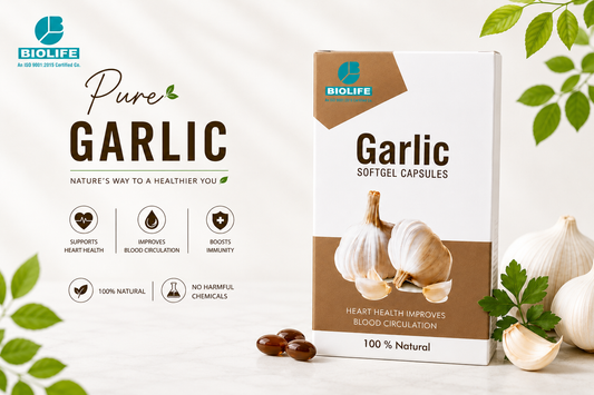 Garlic Softgel Capsules: A Simple Way to Care for Your Heart