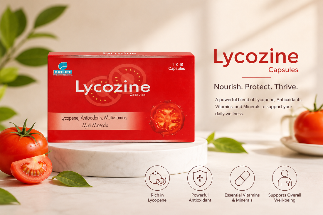 Lycozine Capsules: Daily Nutrition for a More Active & Healthy Life