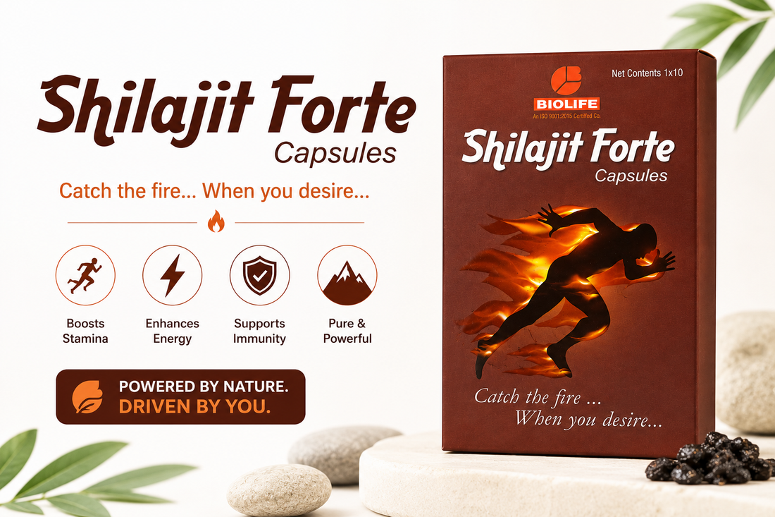 Shilajit Forte Capsules: Feel More Active, Strong, and Ready for Every Day