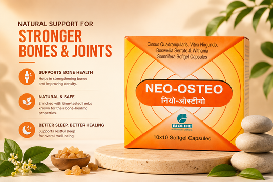 NEO-OSTEO CAPS – Take Care of Your Bones, So They Can Take Care of You