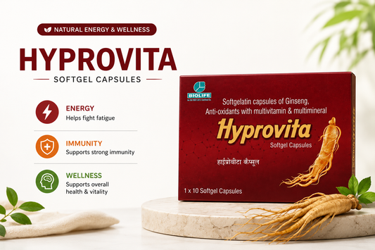 Hyprovita Softgel Capsules: Daily Nutrition for Energy, Immunity & Better Health
