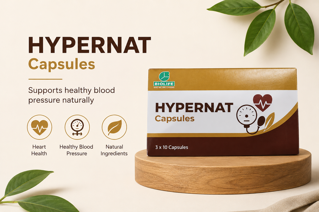 Hypernat Capsules: Natural Support for Heart Health & Everyday Wellness