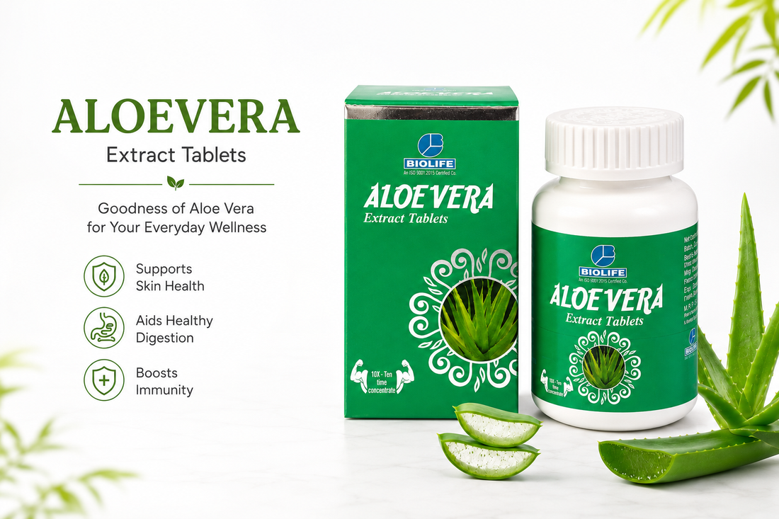 Aloe Vera Extract Tablets: A Simple Way to Support Your Everyday Health