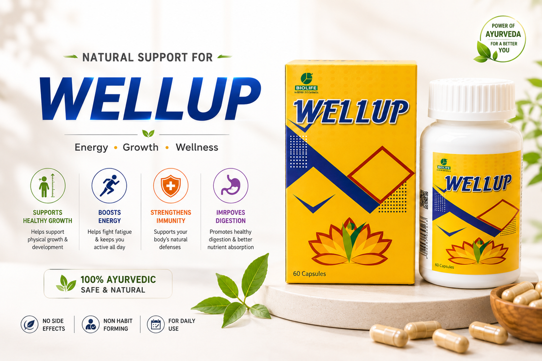 WellUp Capsules: Supporting Healthy Growth, Naturally