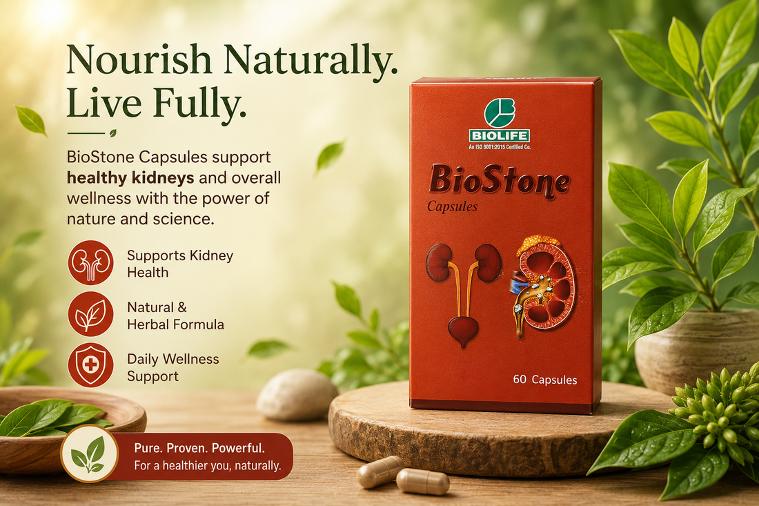 BIOSTONE Capsules: Herbal Support to Help Remove Kidney Stones