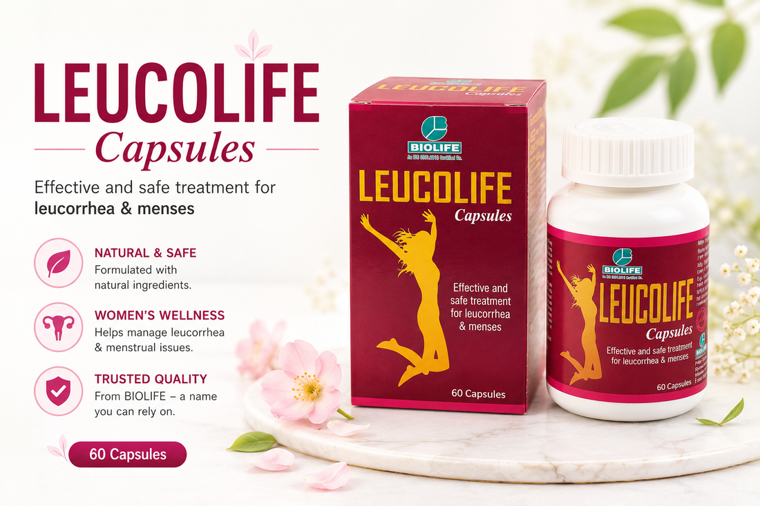 Leucolife Capsules: Natural Care for Women's Health & Wellness