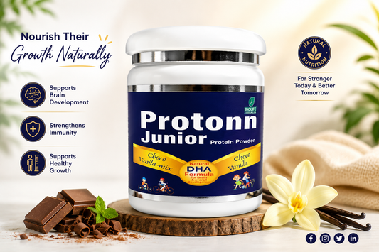 Protonn Junior Protein Powder: Daily Nutrition for Growing Kids