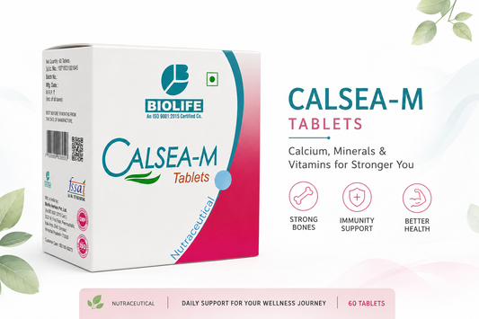 Calsea-M Tablets: Simple Daily Support for Strong Bones & Wellness