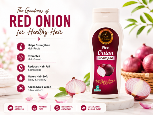 Red Onion Shampoo: Simple Natural Care for Healthy Hair