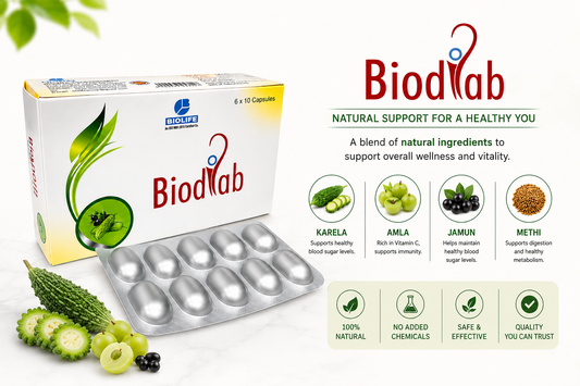 Biodiab Capsules: Gentle Herbal Support for Healthy Sugar Balance