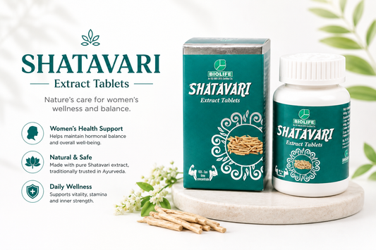 Shatavari Extract Tablets: Traditional Herbal Support for Everyday Wellness