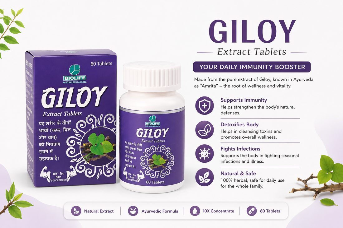 Giloy Extract Tablets: Natural Daily Support for Better Health