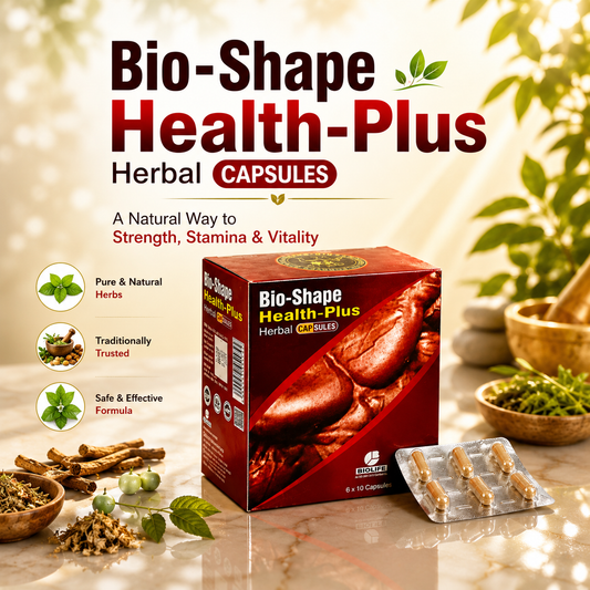 Bio Shape Health Plus Herbal Capsules: Simple Support for a Healthier You