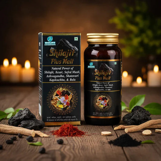 Shilajit Plus Malt: Simple Daily Care for Energy and Strength
