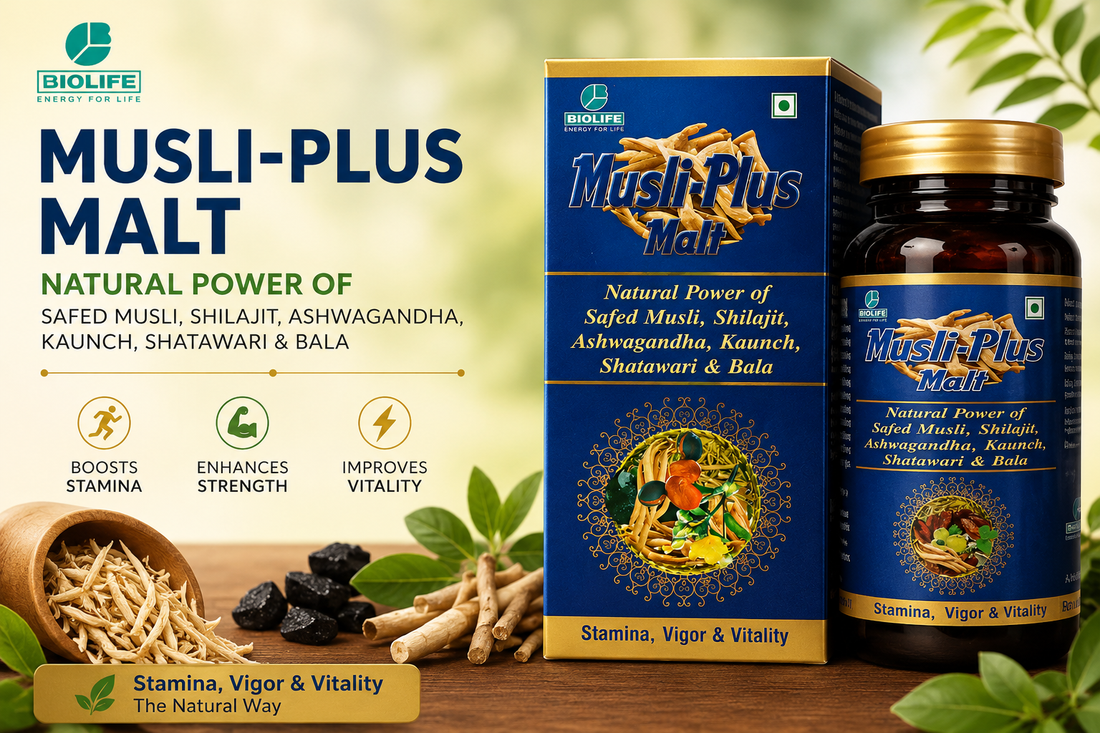 Musli-Plus Malt: Natural Daily Support for Strength, Energy & Wellness