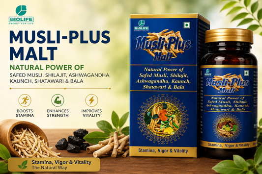 Musli-Plus Malt: Natural Daily Support for Strength, Energy & Wellness