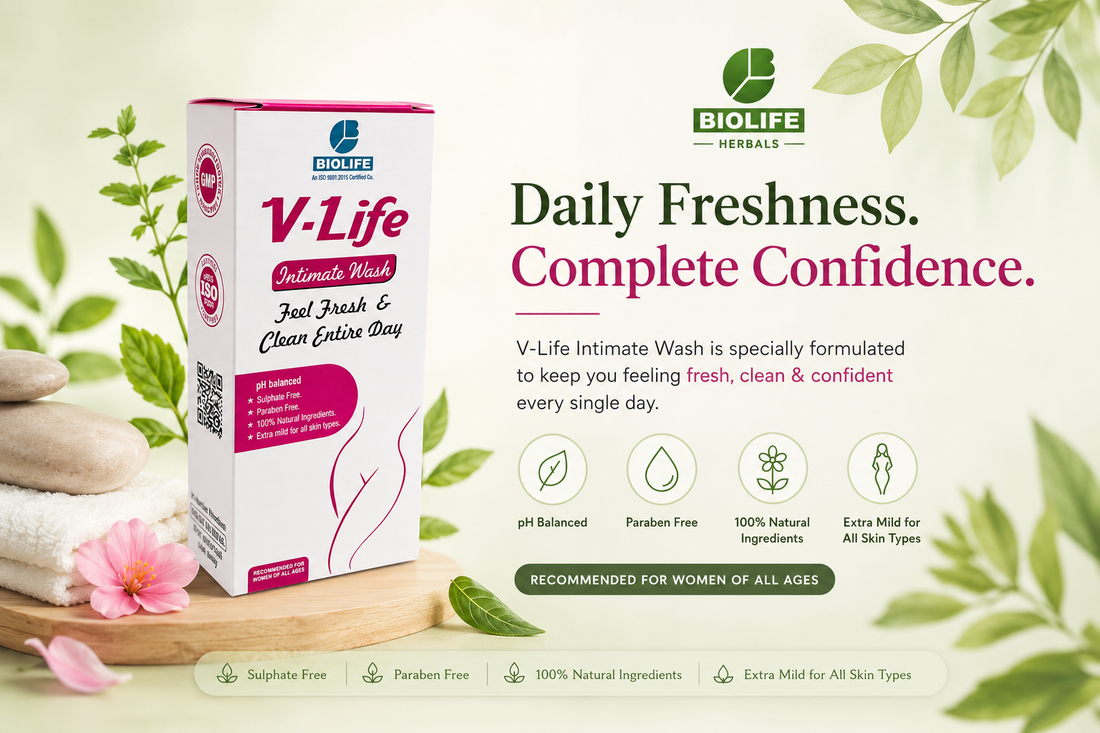 V-Life Intimate Wash: Feel Fresh, Comfortable, and Confident Every Day