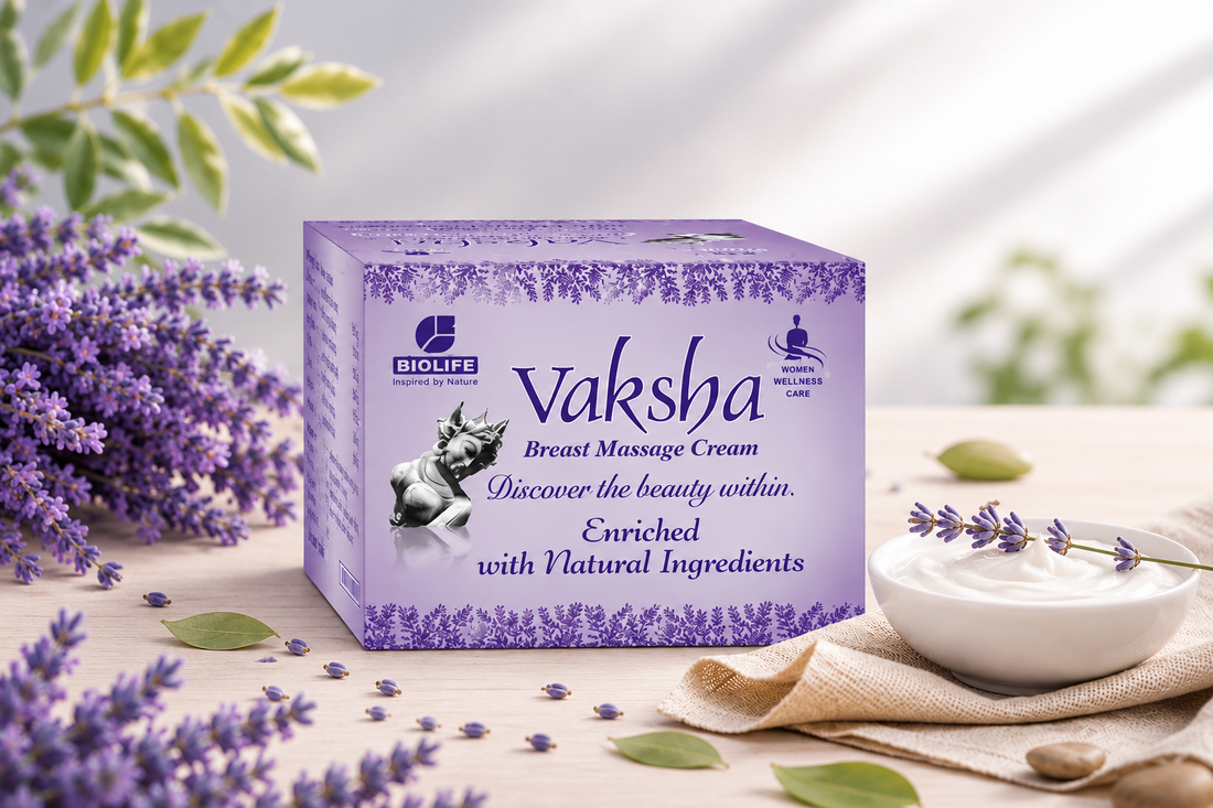 Vaksha Breast Cream: Gentle Herbal Care for Nourishment & Confidence