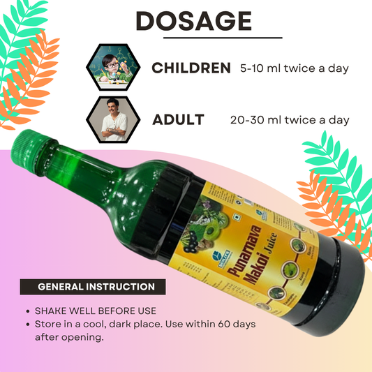 BIOLIFE- Punarnava Makoi Juice (Pack of 2)
