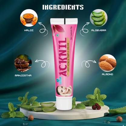 BIOLIFE- ACKNIL Anti Acne Cream COMBO (Pack of 3)