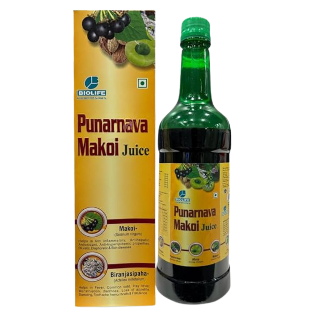 BIOLIFE- Punarnava Makoi Juice (Pack of 2)