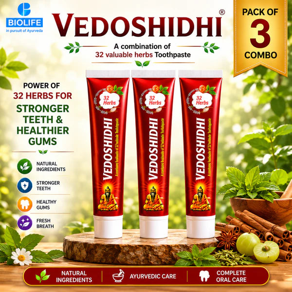 VEDOSHIDHI TOOTHPASTE 100GM
