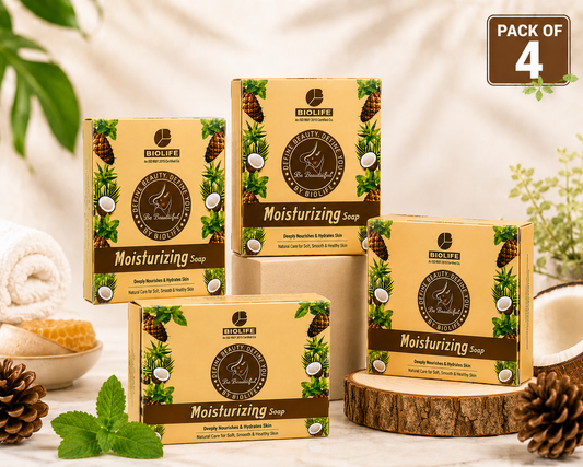 MOISTURISING SOAP | Moisturization and rejuvenation 75GM (Pack Of 4)