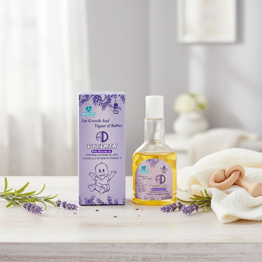 A D VITAMIN OIL | For Growth And Vigour of Babies 100ML