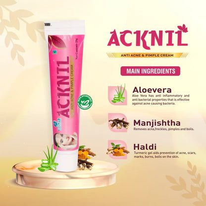 ACKNIL CREAM | Reduce Acne & Pimples 25GM (Pack of 5)