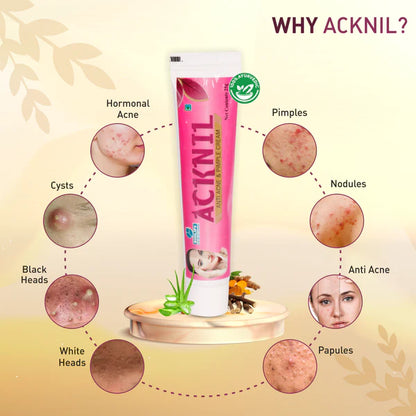 ACKNIL CREAM | Reduce Acne & Pimples 25GM (Pack of 5)