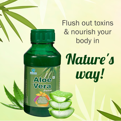 ALOE VERA JUICE|  Support Heart Health, Manage Stress| 500ML