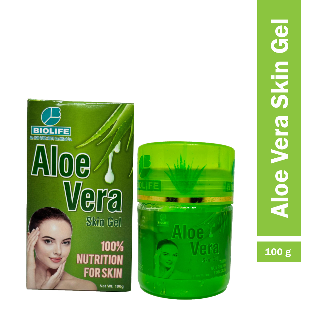ALOEVERA SKIN GEL | For moisturizing dry or dehydrated skin 100GM