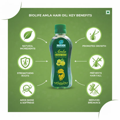 AMLA HAIR OIL | Help in strengthening hair and promoting shine 200ML